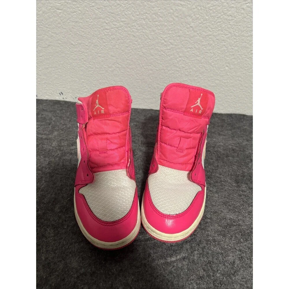 Nike Air Jordan Kids - Hot Pink & Stealth Gray 5.5 Youth